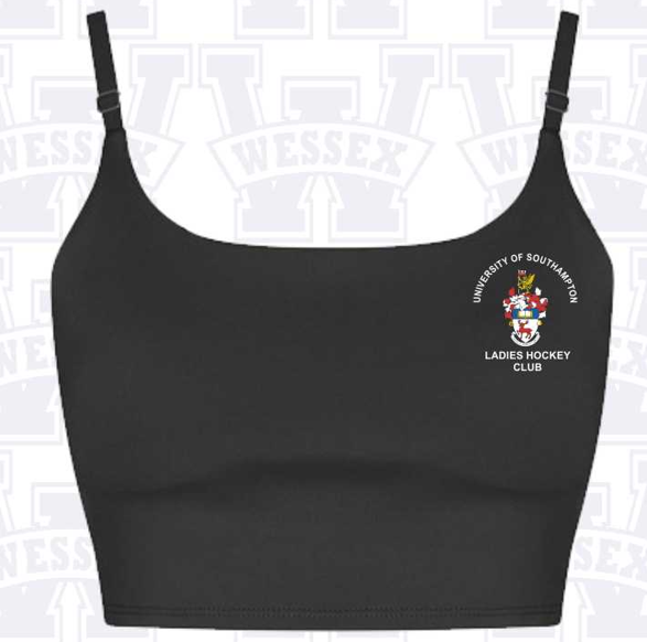 Ladies hockey sports bra